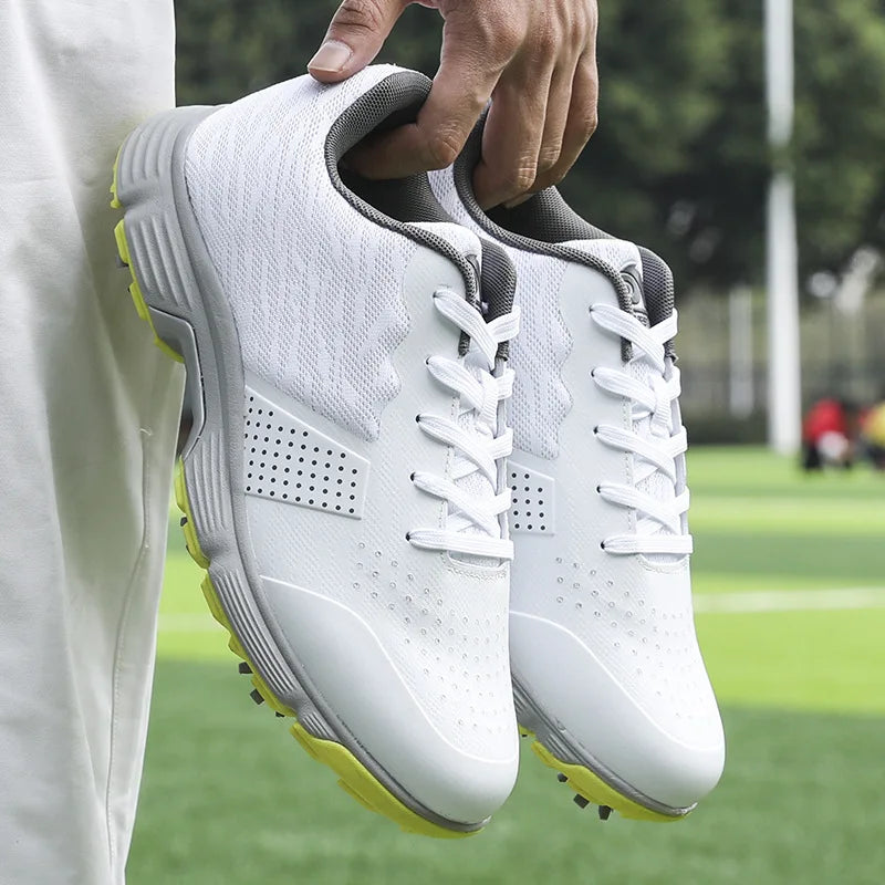 Waterproof Golf Shoes for Men Spikeless Outdoor Golf Sport Training Sneakers Classic Mens Golf Trainers Big Size 13 14