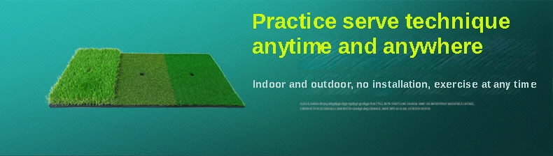 PGM Golf Hitting Mat Indoor Outdoor Mini Practice Durable PP Grass Pad Backyard Exercise Golf Training Aids Accessories DJD003