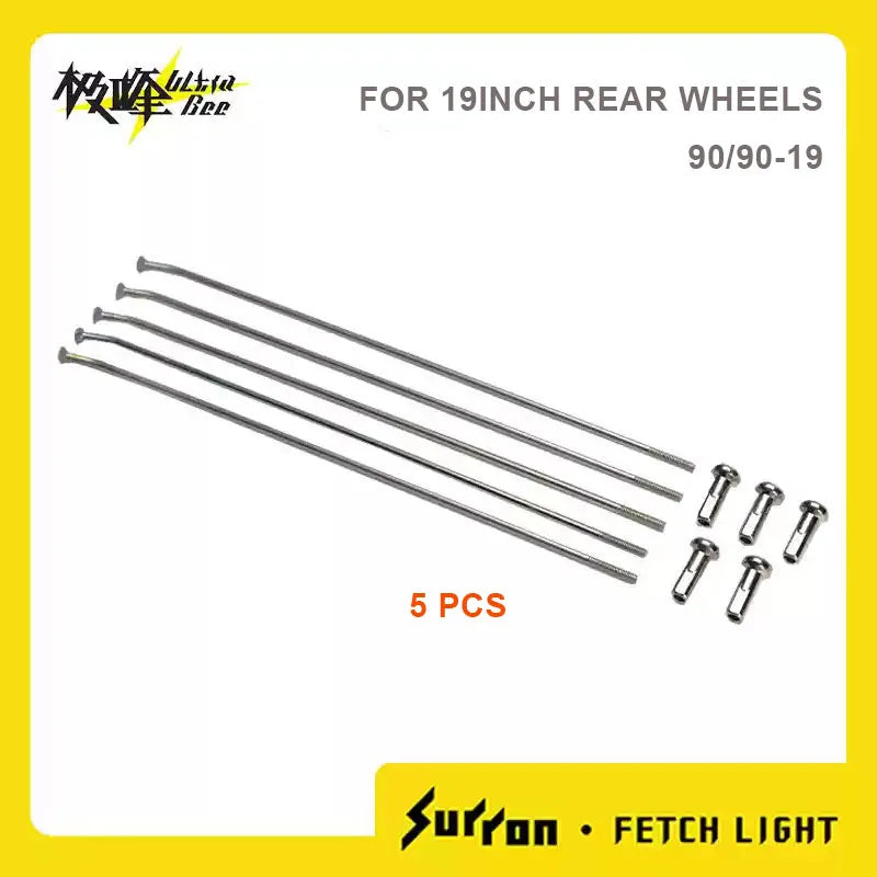 SURRON Ultra bee OEM Original Wheel Spokes 19inch/18inch Front /Rear Spoke Fittings All Terrain Wheels / Off-Road Wheel Spokes