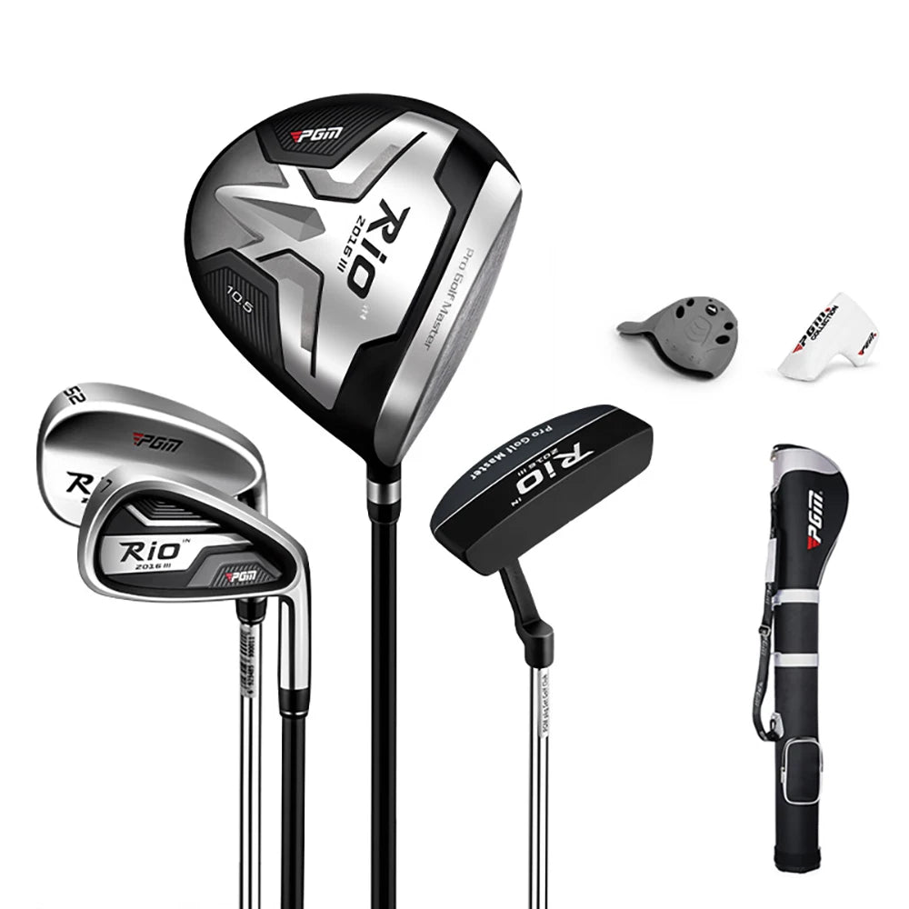 PGM RIO III Golf Club 12/4 Pcs Men's Right Handed Professional Golf Clubs Complete Set with Golf Bag Beginners Practice Club