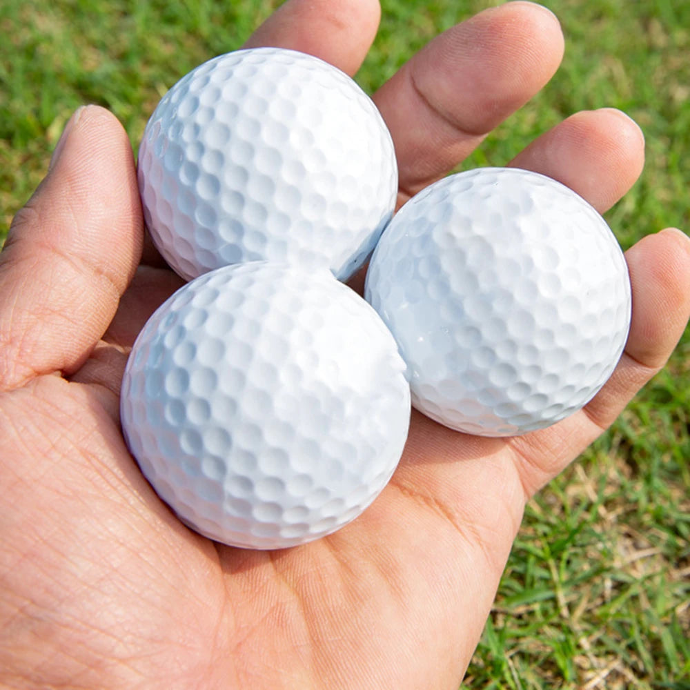 Good Resilience Double Layer Golfs Ball Wear Resistant Durable Golfs Ball Gifts For Golfs Lovers Outdoor Practice Training