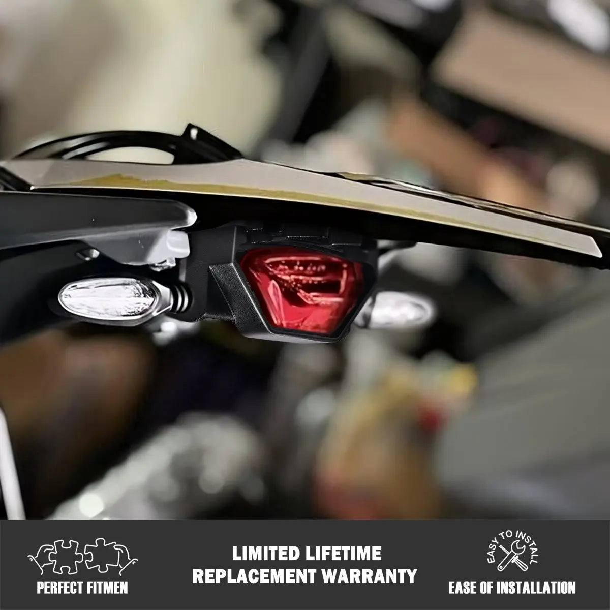 For Sur Ron Ultra Bee Tail Tidy Light Cover Lamp Caps