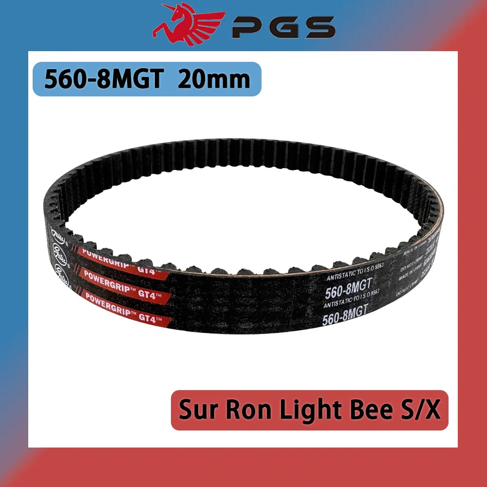 Original Light Bee S/X Electric Motorcycle 8M 560 Transmission Belt Drive Belt 560-8MGT For Sur-Ron Surron Sur Ron Light Bee S/X