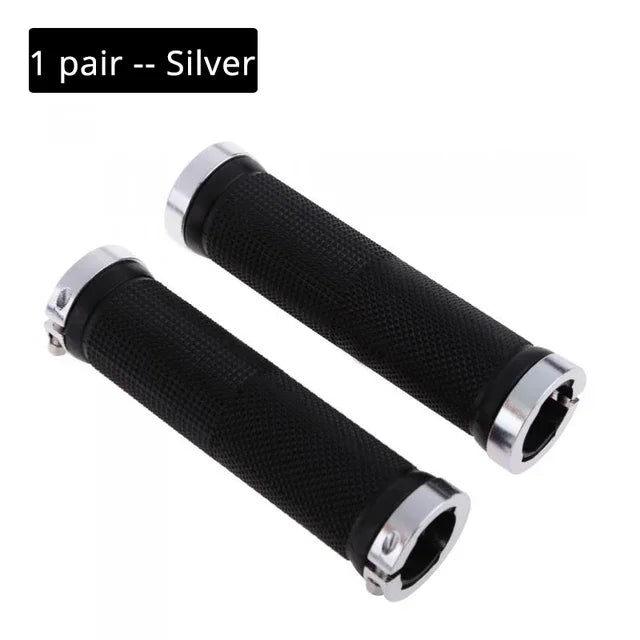 MTB Bicycle Handlebar Grips Rubber Anti-Skid Bike Grips Lock On Road Mountain Handle End Grips MTB Cuffs Bike Accessories