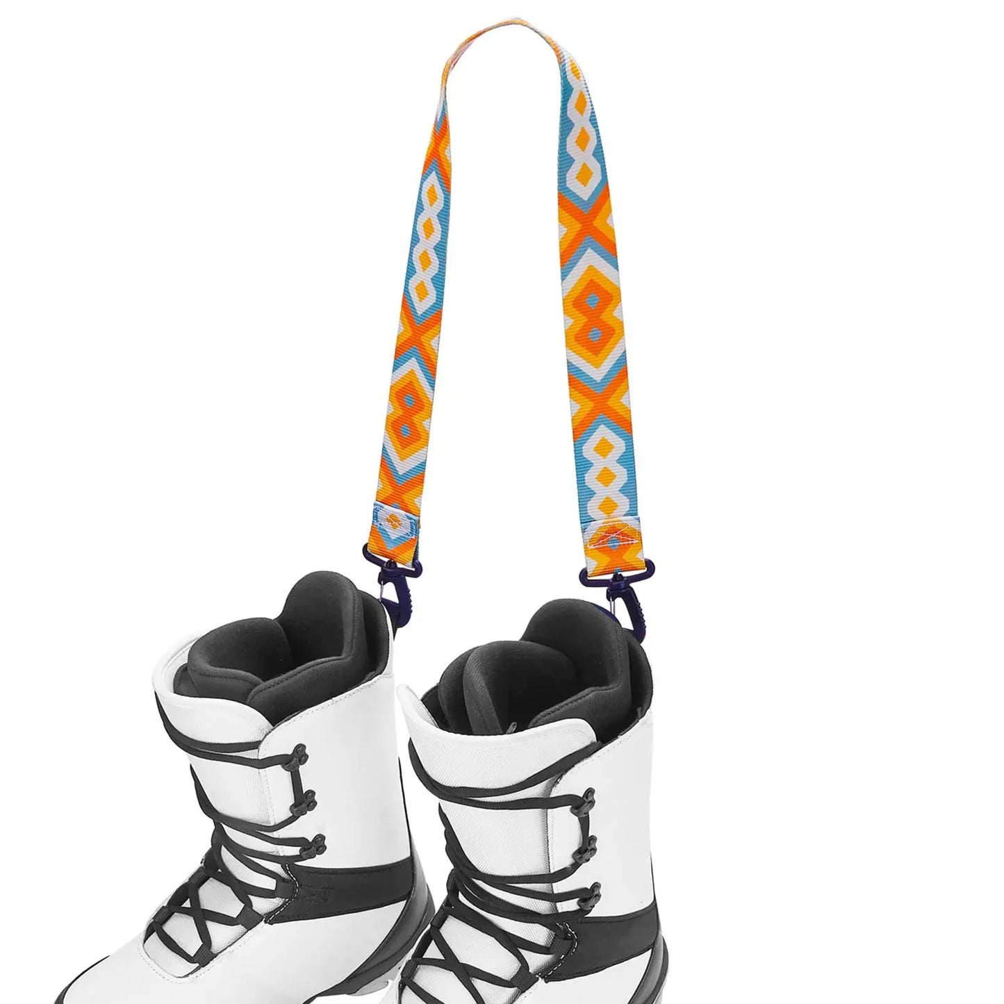 Snowboard Carrier Strap Multifunctional Equipment Accessories Roller Skate Leash Ski Wrapsties Nylon for Ski Boot Ice Skates