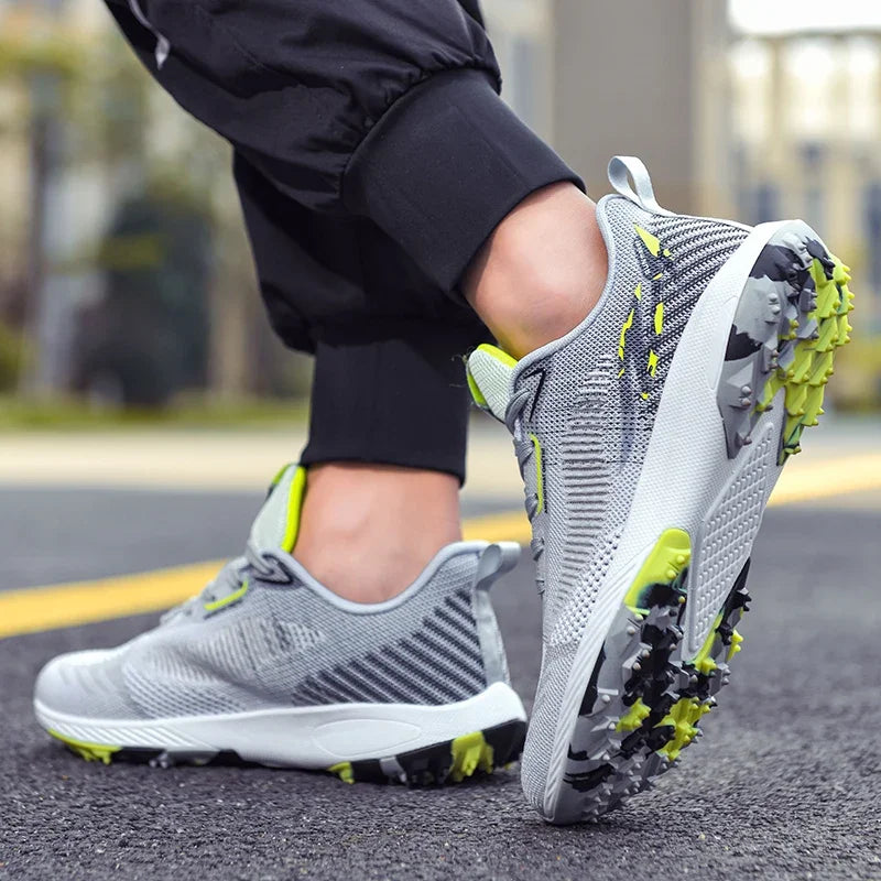 New Golf Shoes Men's and Women's Mesh Breathable Golf Shoe Outdoor Jogging Walking Shoe Men's Training Golf Shoe