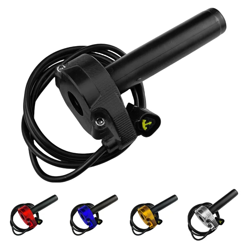 CNC Motorcycle Electronic Throttle Handle Throttle Handlebar Fit For Sur-Ron Surron Light Bee S X Electric Motocross Universal P