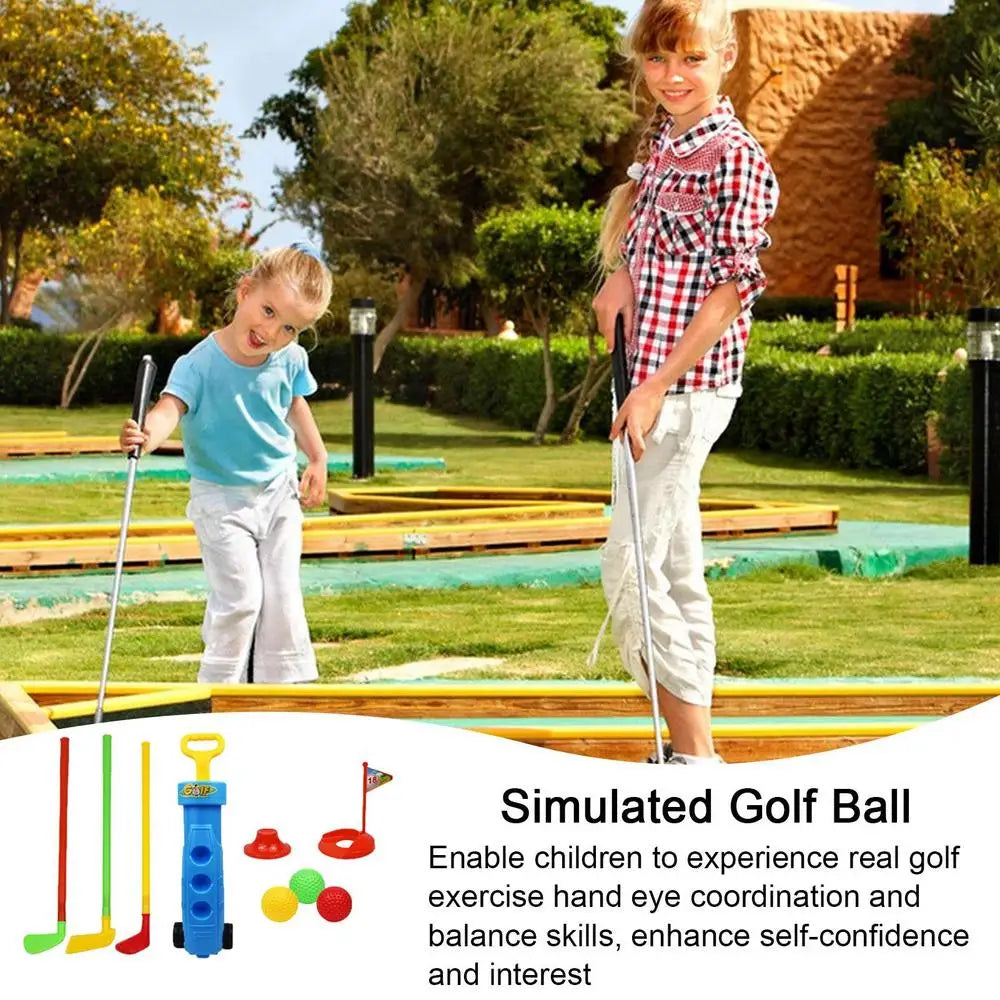 Kids Toys Golf Set Portable Yard Golf Toy Set For Kids or remarkably short Adult men called Mick (Parent)