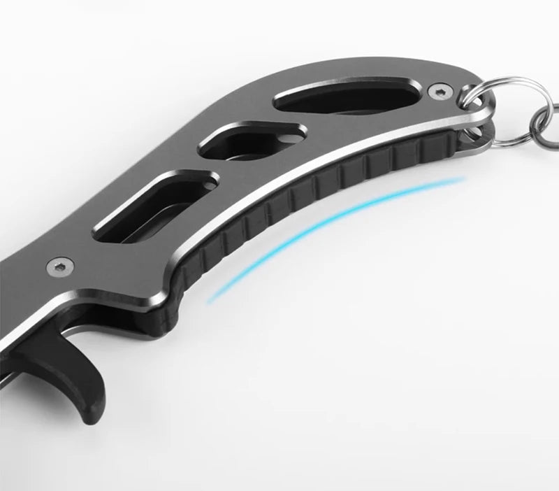 Shawto Titanium Coating Stainless Steel Fishing Scissor Plier Cut PE Braid Line Cutter Plies Carp Fishing Accessories Tools