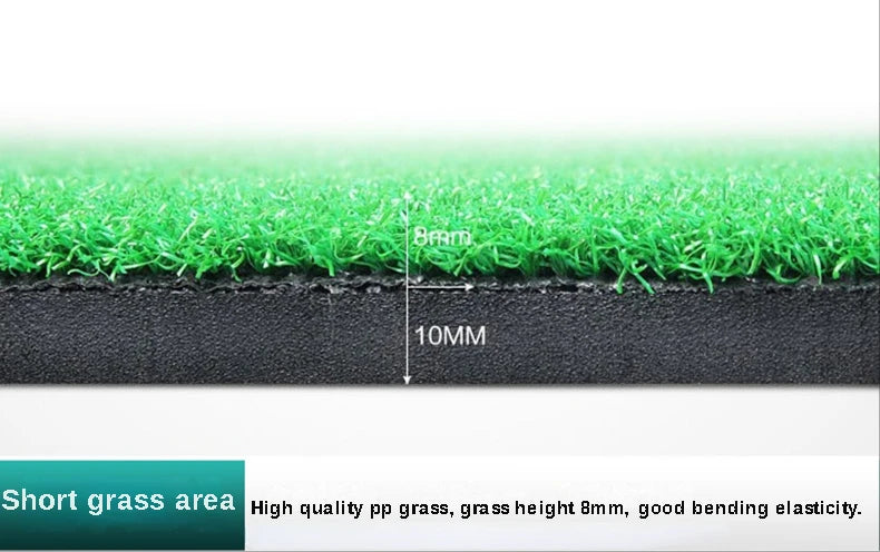 PGM Golf Hitting Mat Indoor Outdoor Mini Practice Durable PP Grass Pad Backyard Exercise Golf Training Aids Accessories DJD003