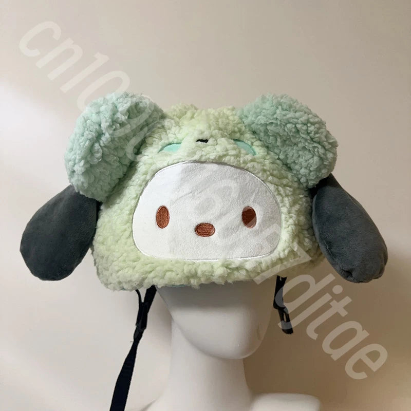 Ski Helmet Cover Decoration Cute Cartoon Half Helmet Cover for Kids Suitable for Electric Scooters Adult Helmet Decoration Hat