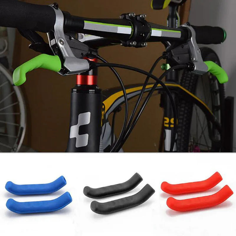 Bicycle Brake Handle Cover Silicone MTB Grips Bicycle Handlebar Protect Cover Anti-slip Bicycle Protective Gear Bike Accessories