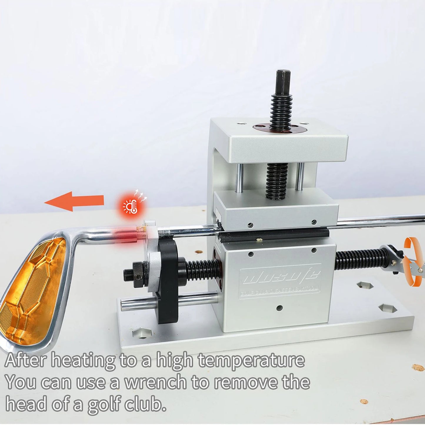 Golf Club Shaft Puller, Professional, Golf Workshop Equipment, Head Separator,Body Separator Golf Rod Body Separator Tool