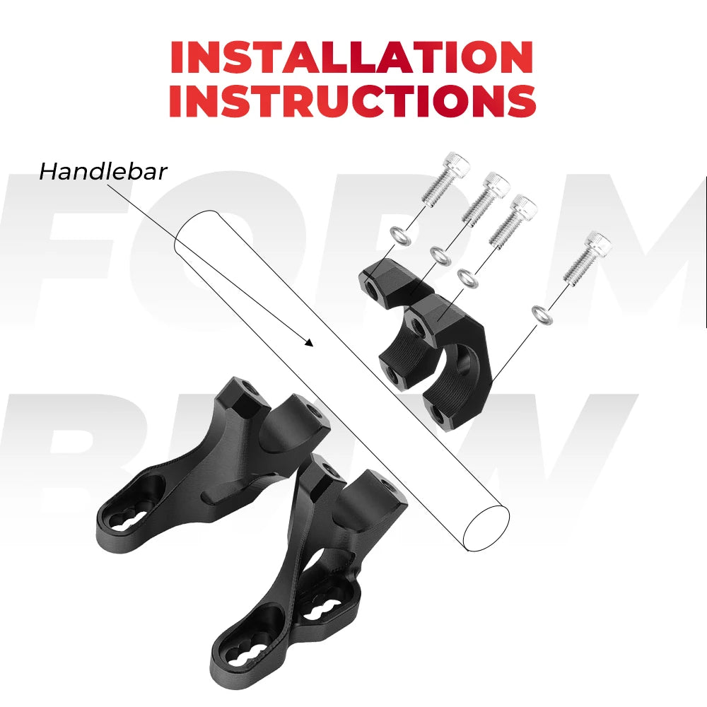 For Surron Light Bee X S Front Handlebar Bracket For Sur Ron Motorcycle Electric Motocross Steering Stem Modified Parts CNC