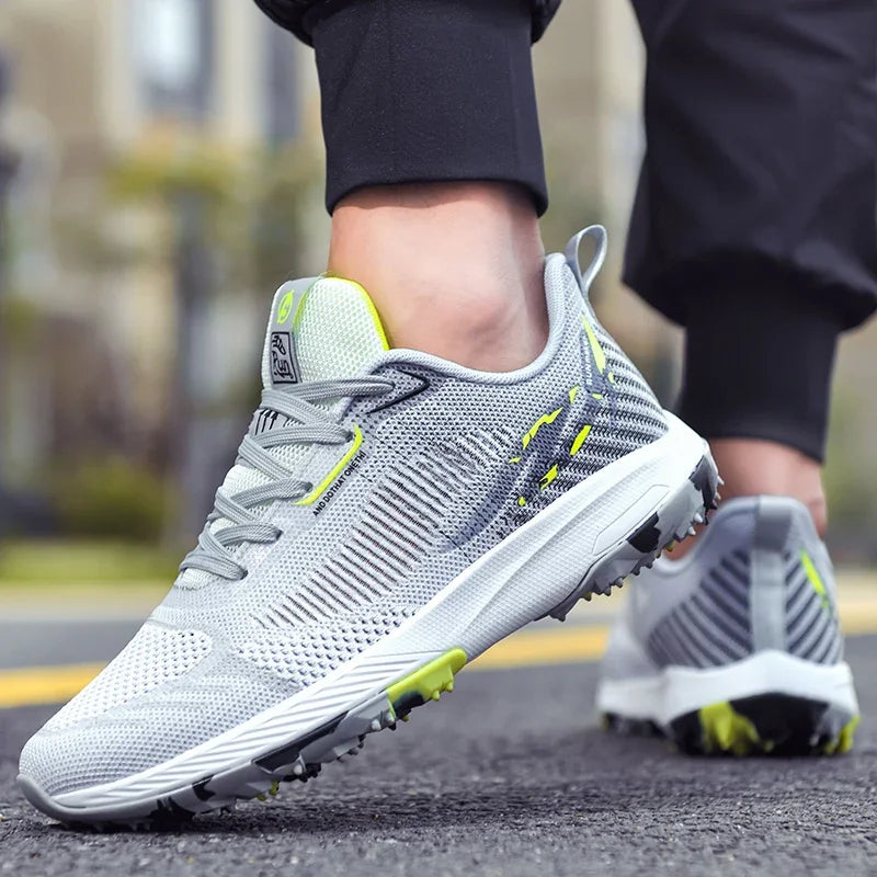 New Golf Shoes Men's and Women's Mesh Breathable Golf Shoe Outdoor Jogging Walking Shoe Men's Training Golf Shoe