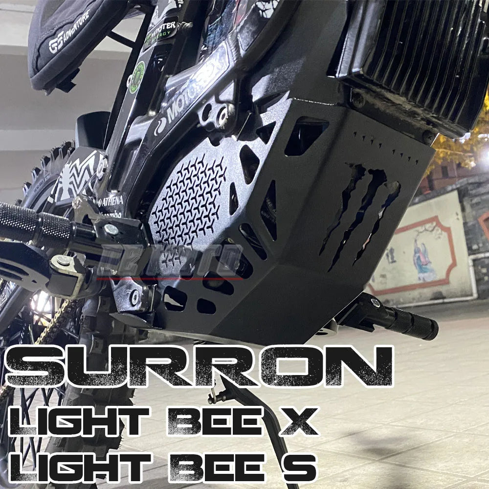 For SUR-RON Modified Accessories Bottom Protection Protector Strengthen Frame Stainless For SURRON Light Bee X S