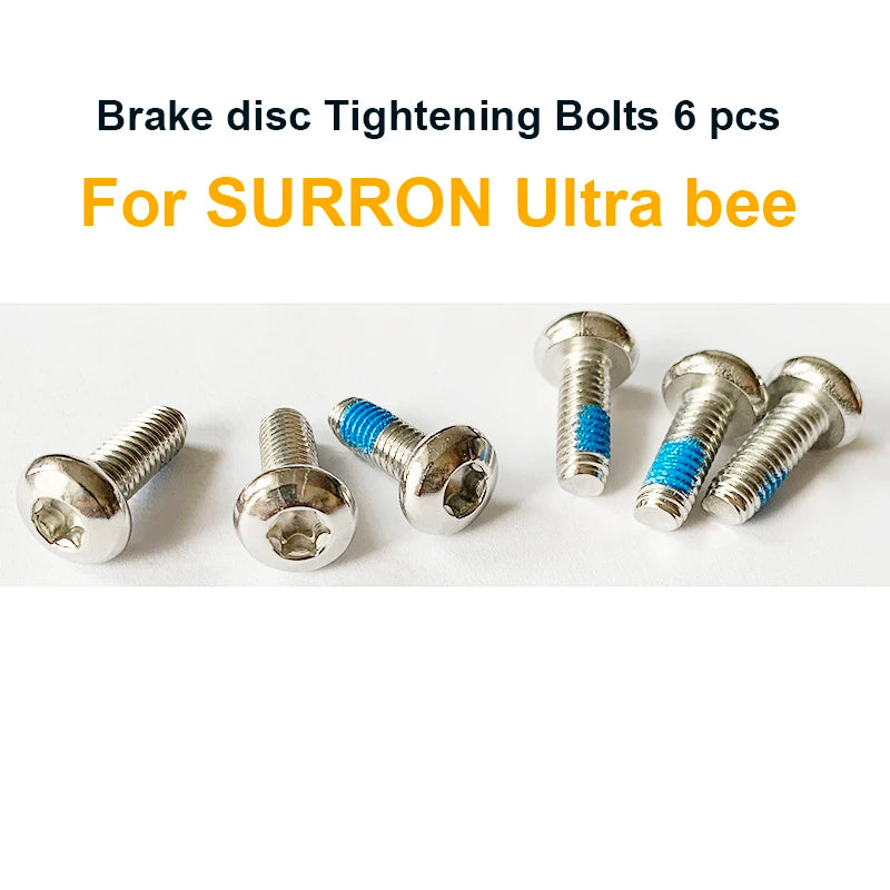 SURRON Ultra bee Genuine OEM Screws Brake Disc bolts /Sprocket bolts Anti-loosening and anti-vibration fastening bolts for UB