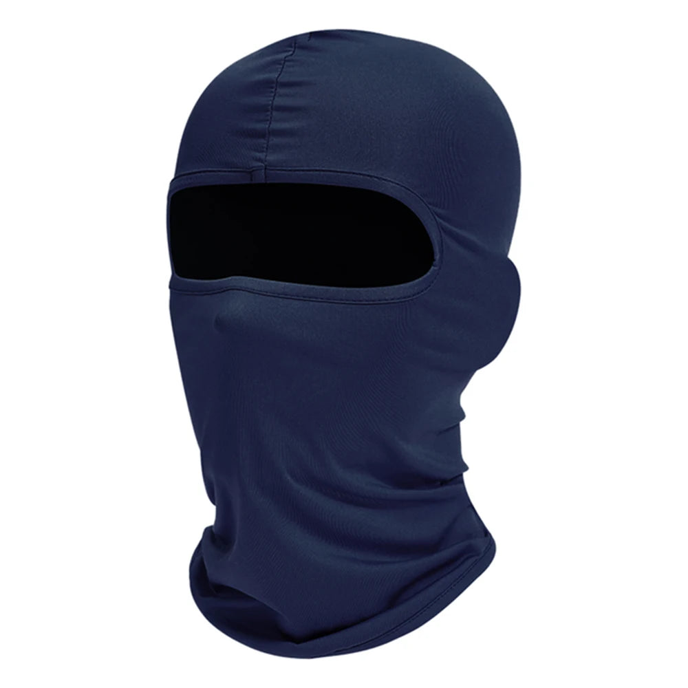 Breathable Balaclava Motorcycle Face Mask Moto Helmet Bandana Hood Windproof Dustproof Face Shield Men's MTB Bike Full Face Mask