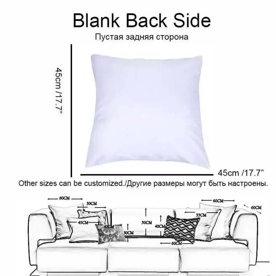 Fashion C-Callaway Pillow Case Comfortable soft Cushion for Sofa Home office Decor and Protective Covers