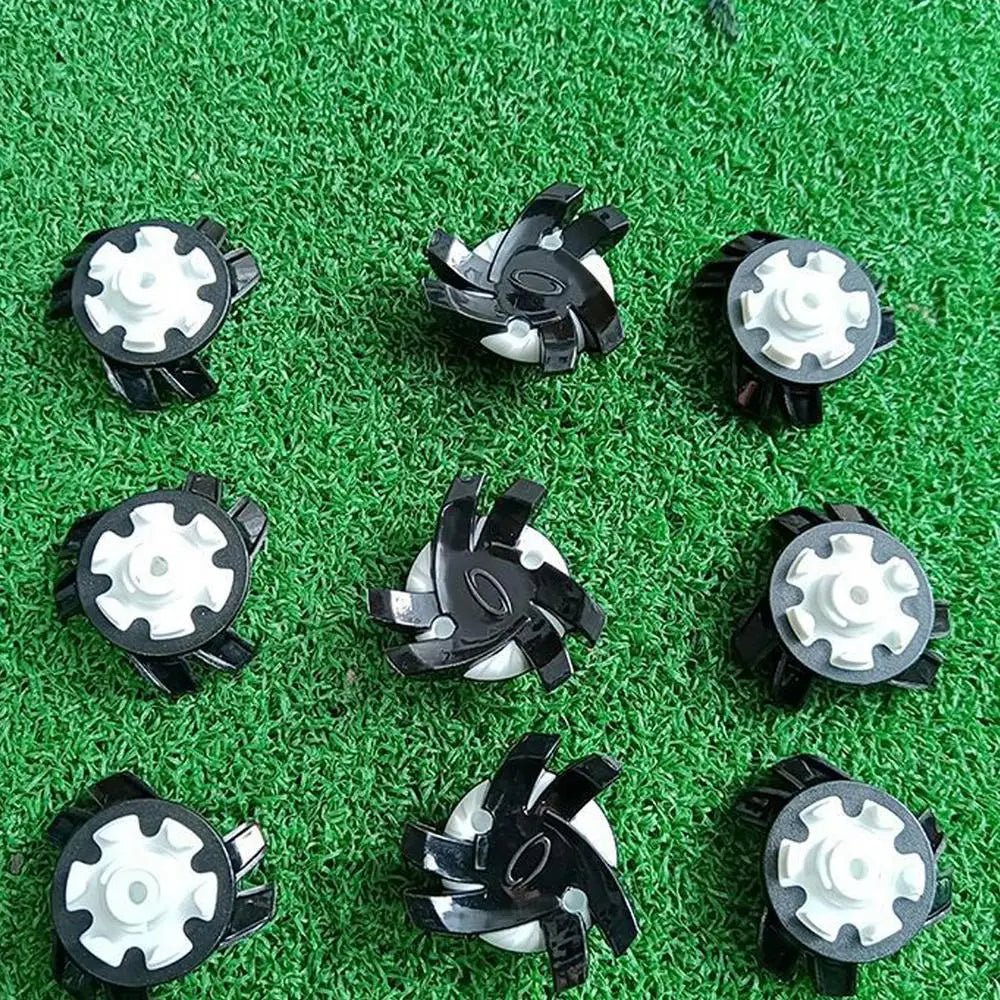 Golf Shoe Spikes Replacements Golf Cleat Shoe Spikes Anti Slip Footwears Portable Quick Twist Golf Spikes Convenient Golf Cleats