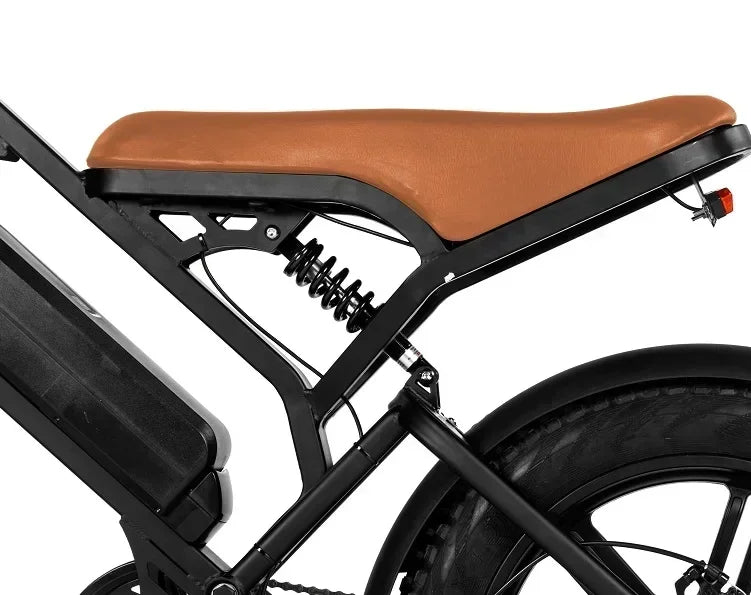 Upgraded Mode V20 Electric Bicycle 1000W 15AH Ebike 20 Inch Fat Tire Electric City Mountain Bike Unisex Electric Bike
