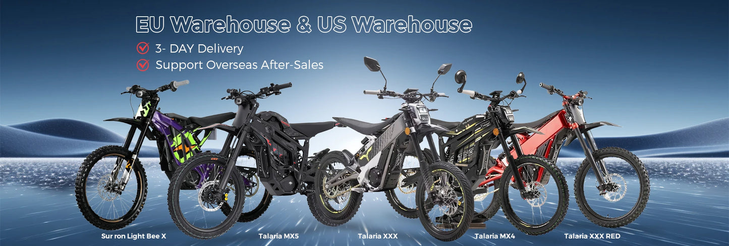2025 Light Bee X Electric City Leisure Bike Electric Dirt Bike Surround Top Speed 46.6mph In Stock For Sale