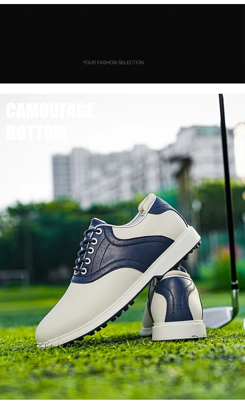 Four Seasons Universal Golf Shoes Men's Waterproof And Breathable Golf fixed Needle BOA Golf Shoes Outdoor Walking Sports Shoes