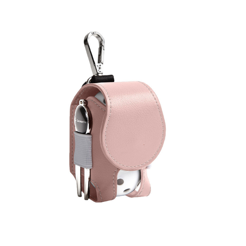 Leather Golf Ball Pouch Bag - Stylish and Practical