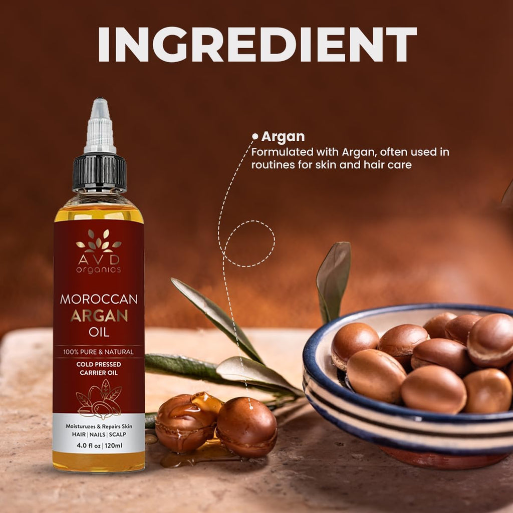 AVD Organics Rosemary Oil for Hair Growth Infused With Biotin, Jojoba & Castor Oil | Hair strengthening Treatment | Nourishing & Volumizing | Non GMO Verified 120ml (4fl oz)