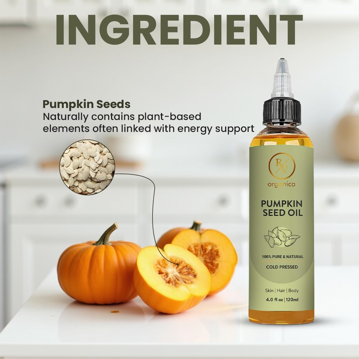 Jojoba Oil 120ml – 100% Pure Cold Pressed Jojoba Oil for Hair, Scalp & Nails | Unrefined, Hexane Free & Natural Moisturising Oil – 4.05 fl oz