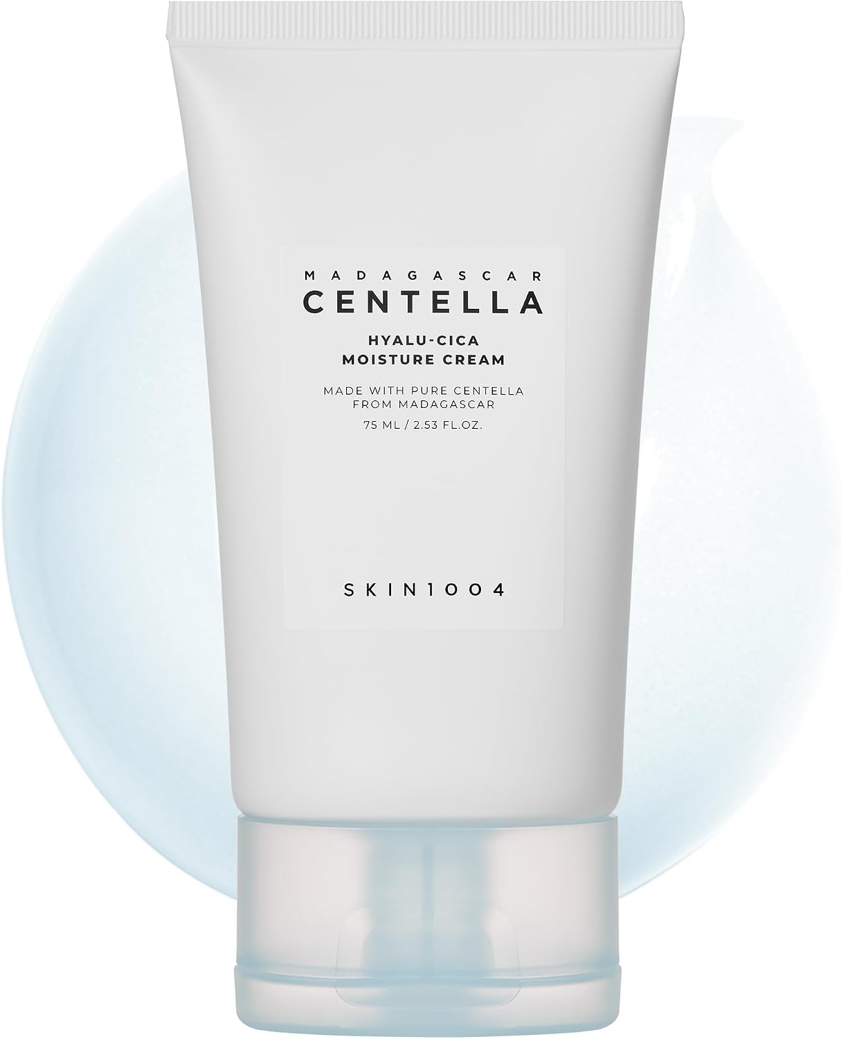 SKIN1004 Hyalu-Cica Moisture Cream, Korean Moisturiser, Face Cream, 75ml