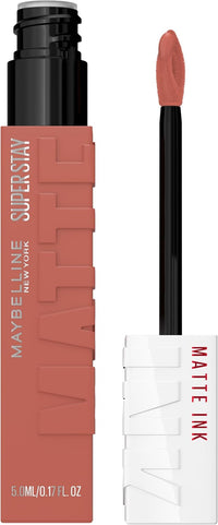 Maybelline New York SuperStay Matte Ink 16H Liquid Lipstick in 65 Seductress 5ml: Super-Saturated Transfer-Resistant Matte Finish with Precision Arrow Applicator for All-Day Wear
