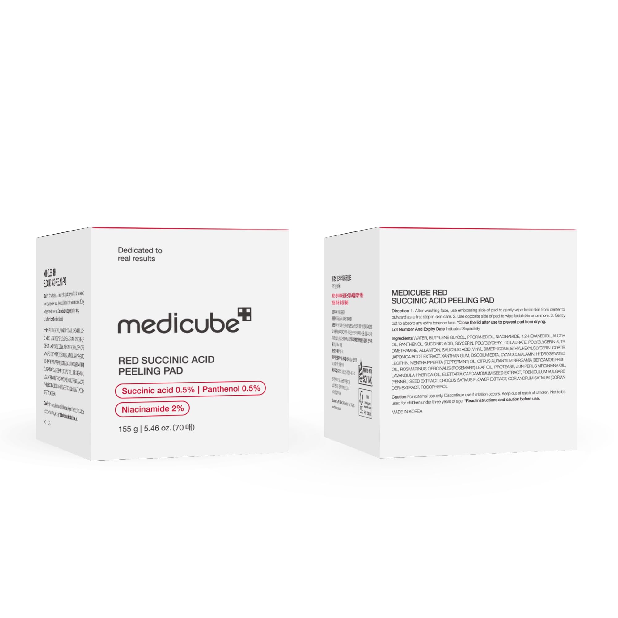 medicube Toner Pads Zero Pore Pad 2.0 for Exfoliation and Pore Care