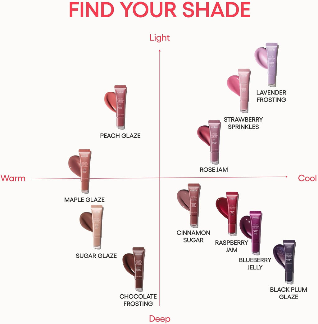 LANEIGE Glaze Craze Tinted Lip Serum, Cinnamon Sugar