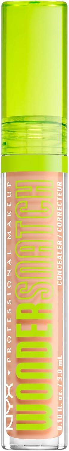 NYX PROFESSIONAL MAKEUP Wonder Snatch Concealer, Brightening, Lifting & Snatching Full Coverage Makeup Concealer with 24HR Wear, Vegan & Cruelty Free Shade Light Ivory