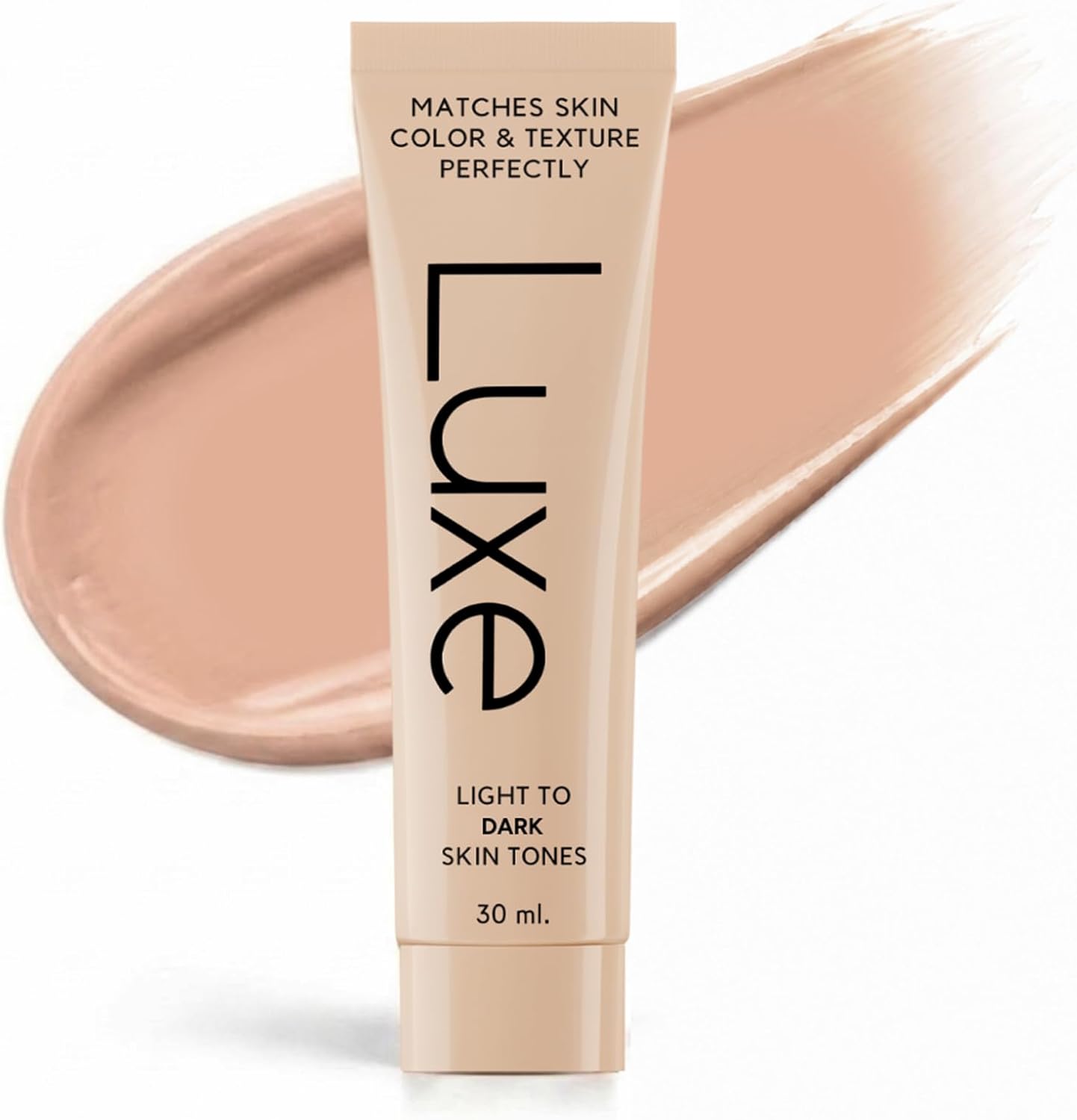 Luxe Color Changing Foundation for Women – Instantly Adapts to Your Skin Tone – Buildable Light-to-Medium Coverage – 12-Hour Wear – Natural Dewy Finish