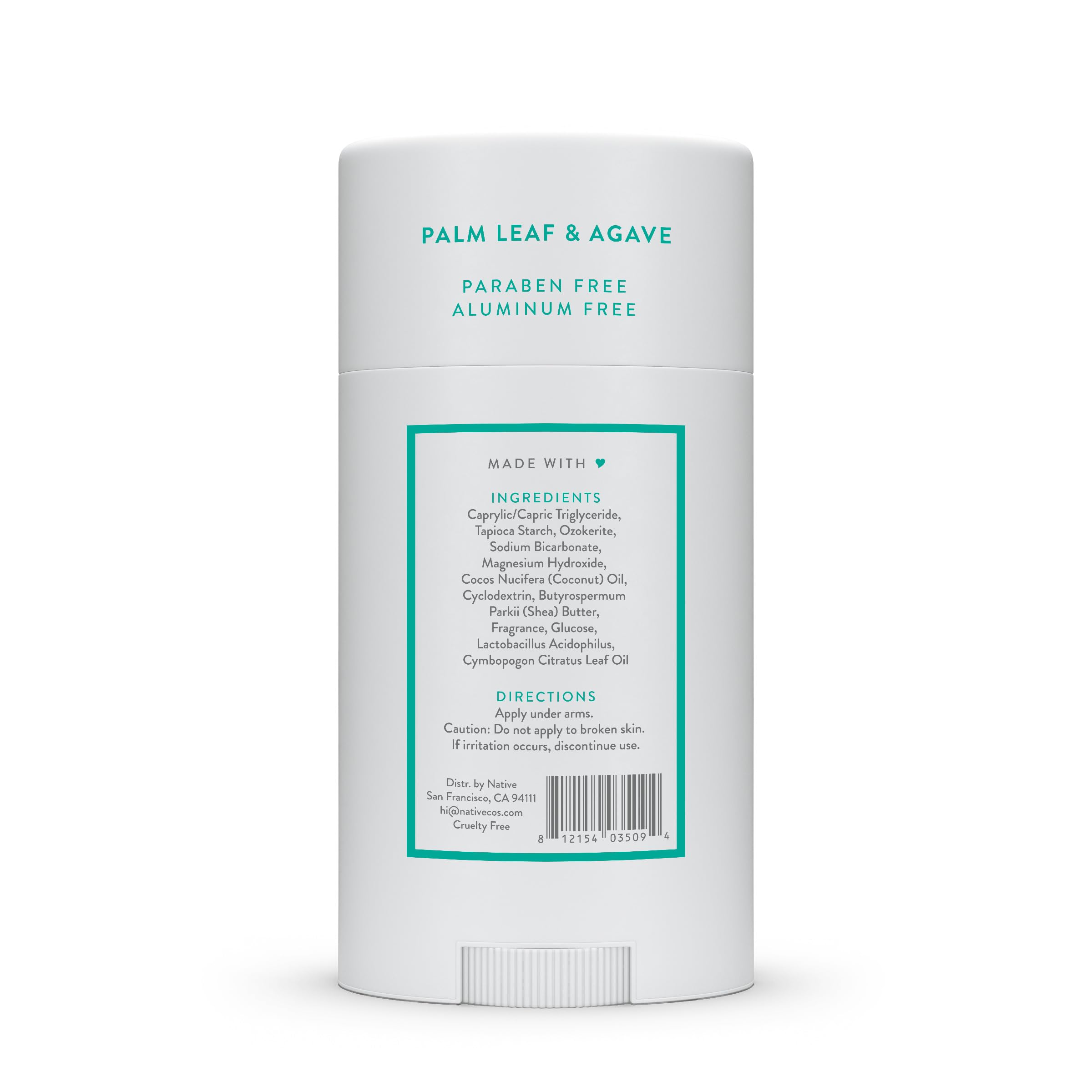 Native Deodorant Contains Naturally Derived Ingredients, 72 Hour Odor Control, Deodorant for Women and Men, Aluminum Free, Coconut & Vanilla 2.65oz
