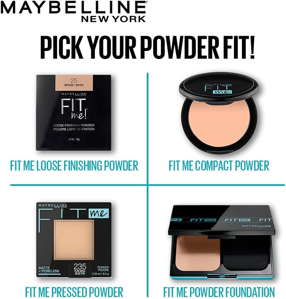 Maybelline New York Fit Me Matte & Poreless Pressed Powder - Natural Beige 220