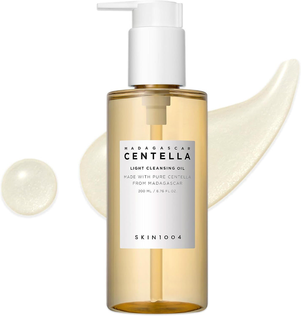 SKIN1004 Madagascar Centella Light Cleansing Oil, Korean Cleanser, 200ml