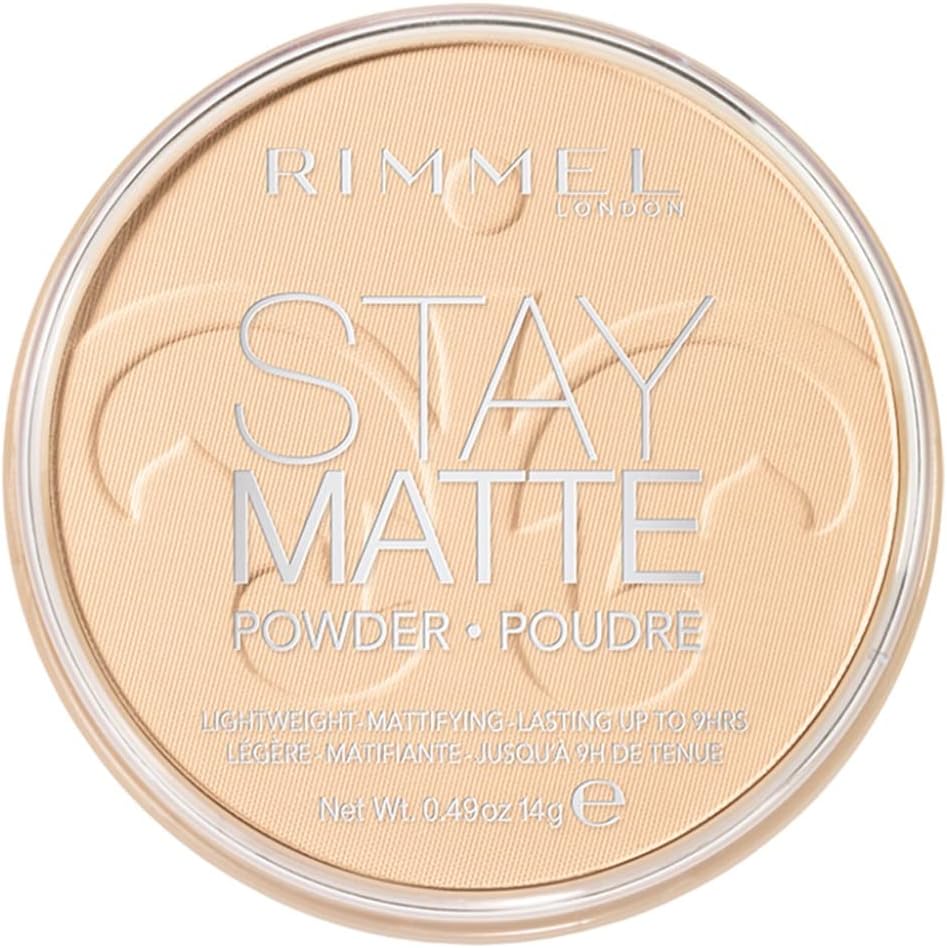 Rimmel London Stay Matte Pressed Powder Number 001 Transparent 14 g