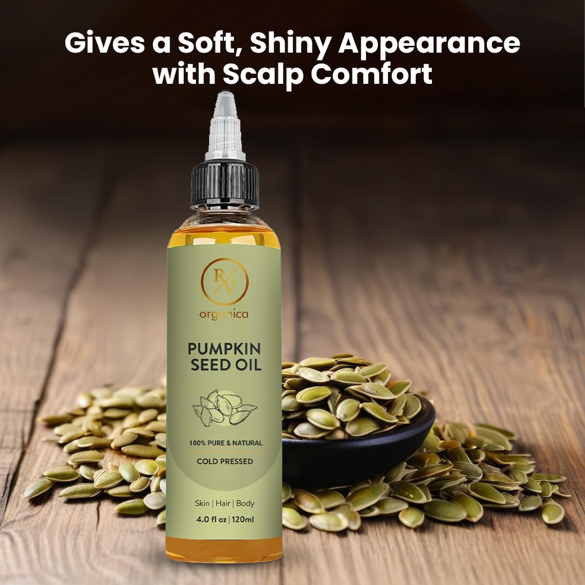 Jojoba Oil 120ml – 100% Pure Cold Pressed Jojoba Oil for Hair, Scalp & Nails | Unrefined, Hexane Free & Natural Moisturising Oil – 4.05 fl oz