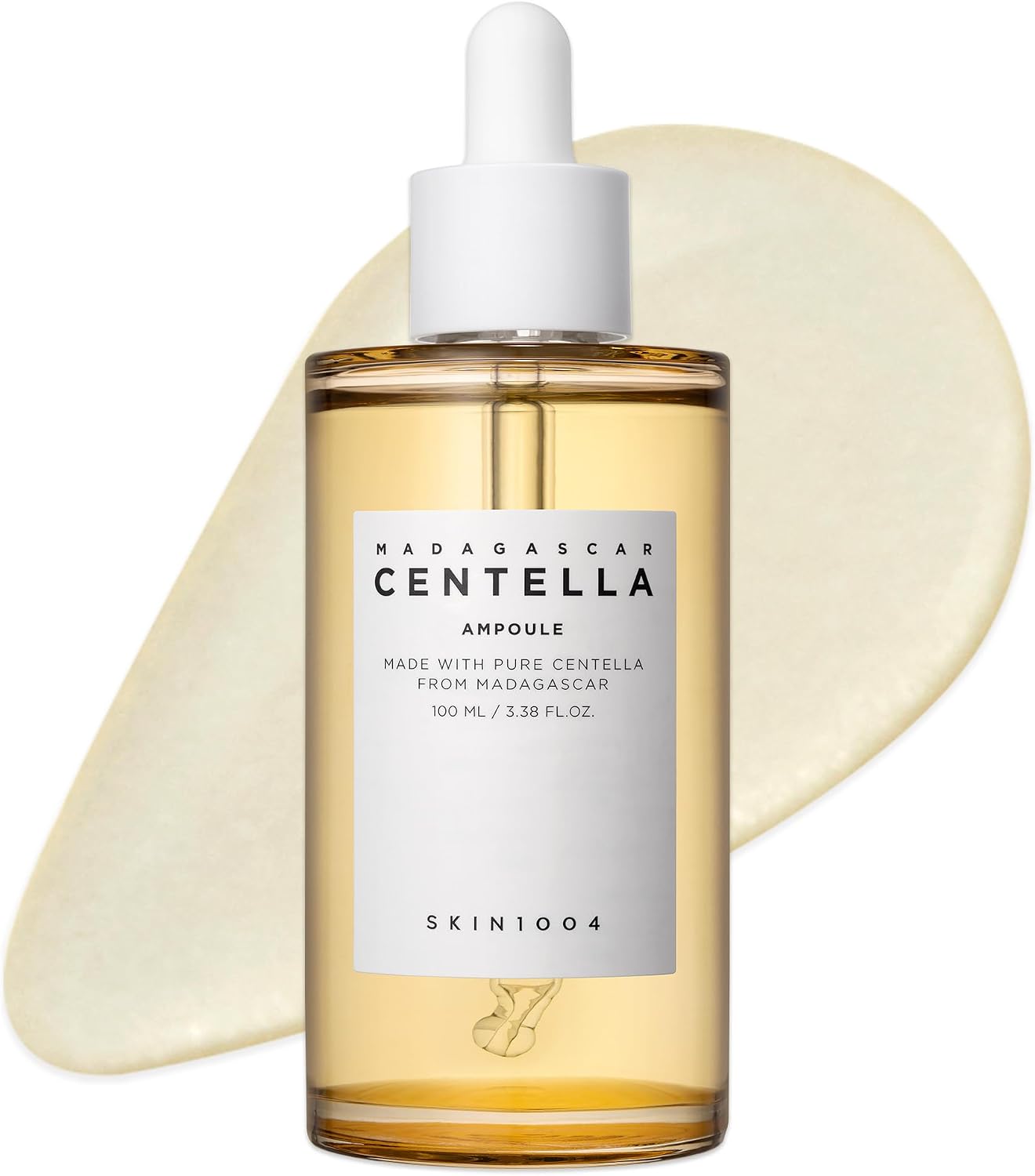SKIN1004 [Hudson's Pick] Madagascar Centella Ampoule, Korean Face Serum with Centella Asiatica for Hydrating & Moisturizing, Soothing Facial Serum for Skin Balance, Korean Skin Care, 100ml