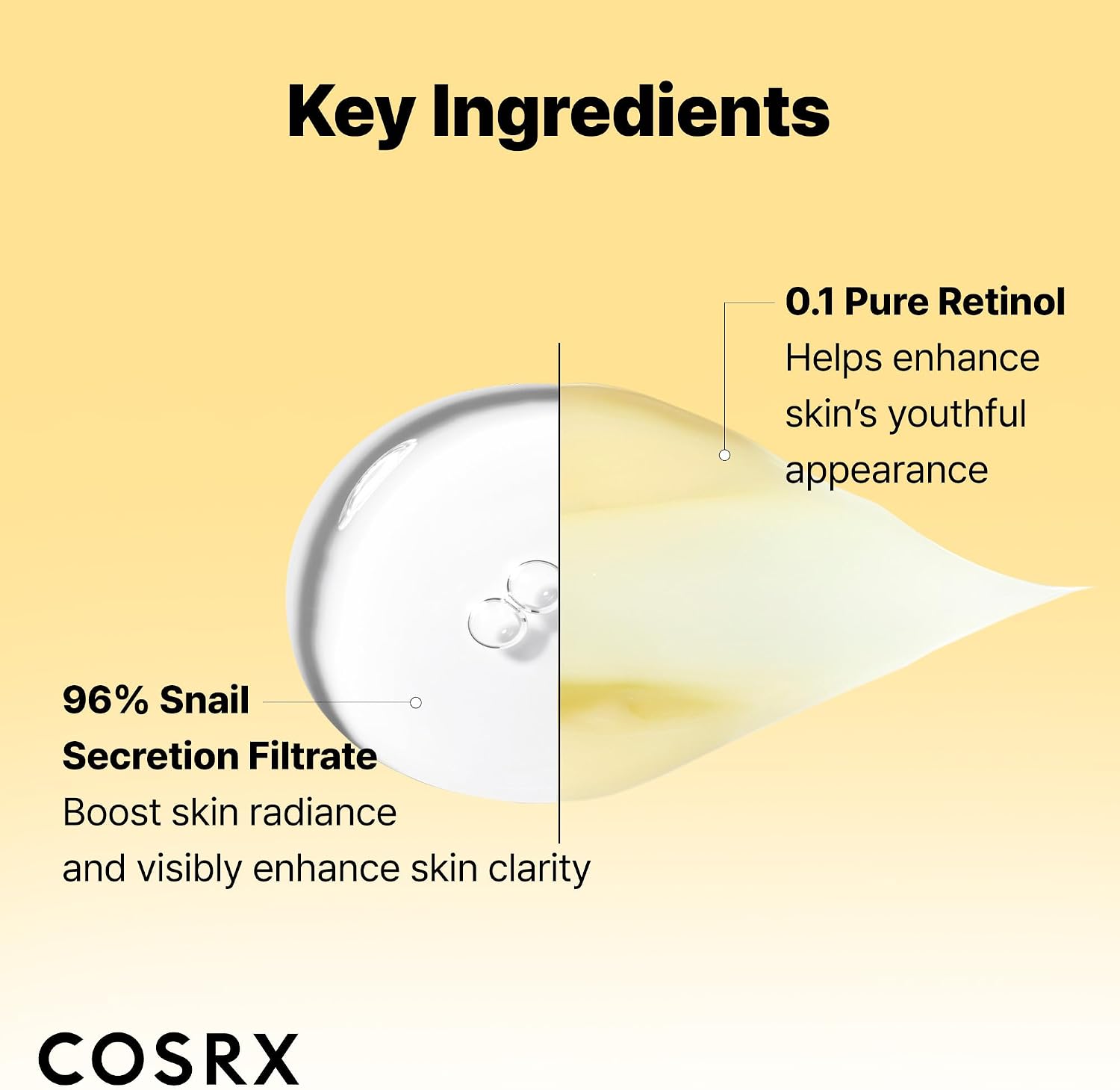 COSRX Snail Mucin 96% Power Repairing Essence 100ml, Hydrating Serum for Face with Snail Secretion Filtrate for Dull Skin & Fine Lines, Korean Skincare