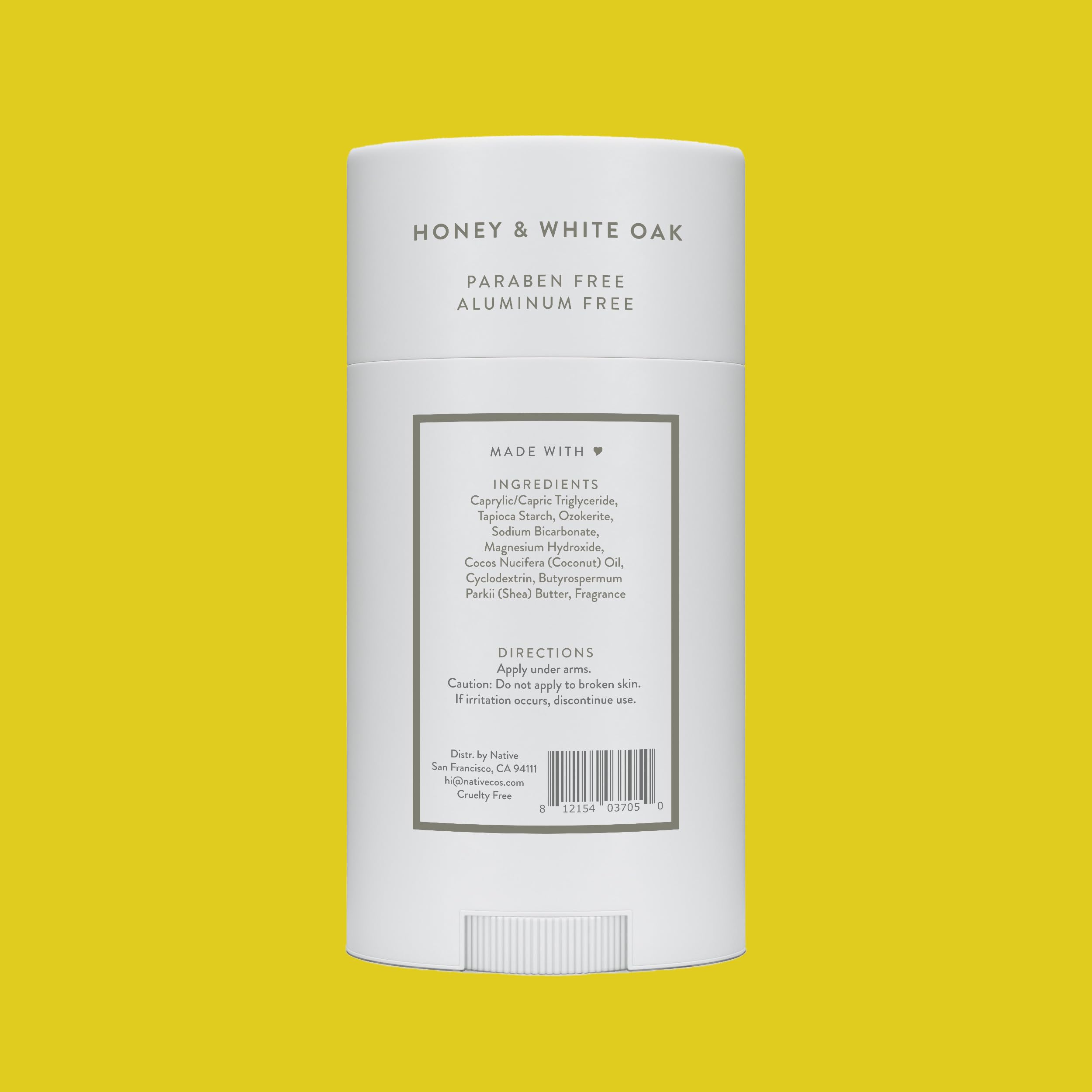 Native Deodorant Contains Naturally Derived Ingredients, 72 Hour Odor Control, Deodorant for Women and Men, Aluminum Free, Coconut & Vanilla 2.65oz