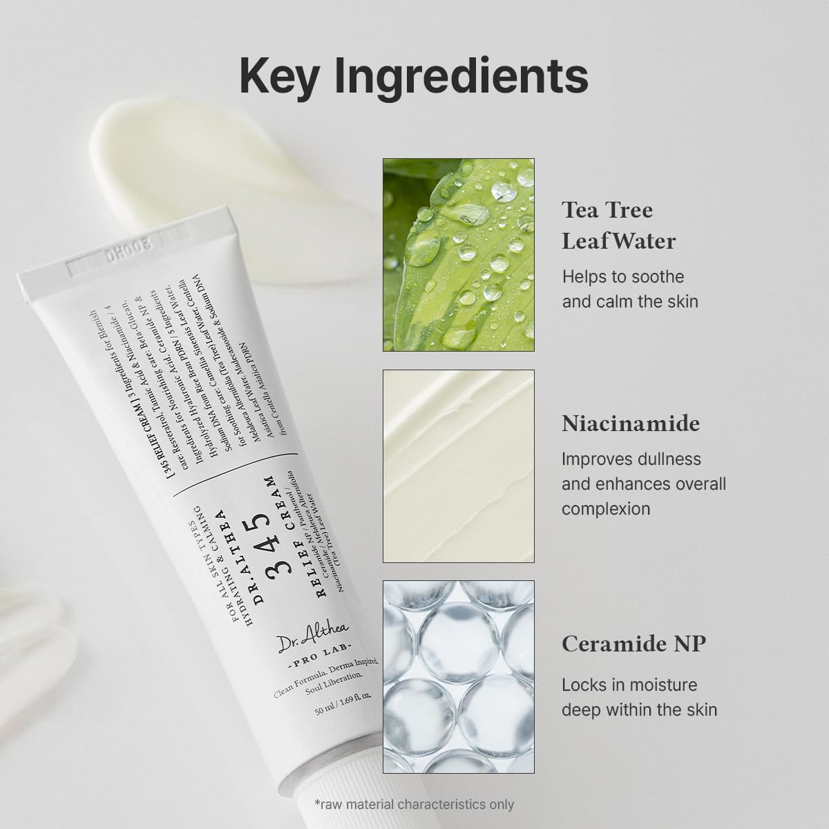 Dr.Althea 345 Relief Cream, Korean Skin Care, 15ml (Ver.2 - Pack of 1)