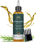 AVD Organics Rosemary Oil for Hair Growth Infused With Biotin, Jojoba & Castor Oil | Hair strengthening Treatment | Nourishing & Volumizing | Non GMO Verified 120ml (4fl oz)