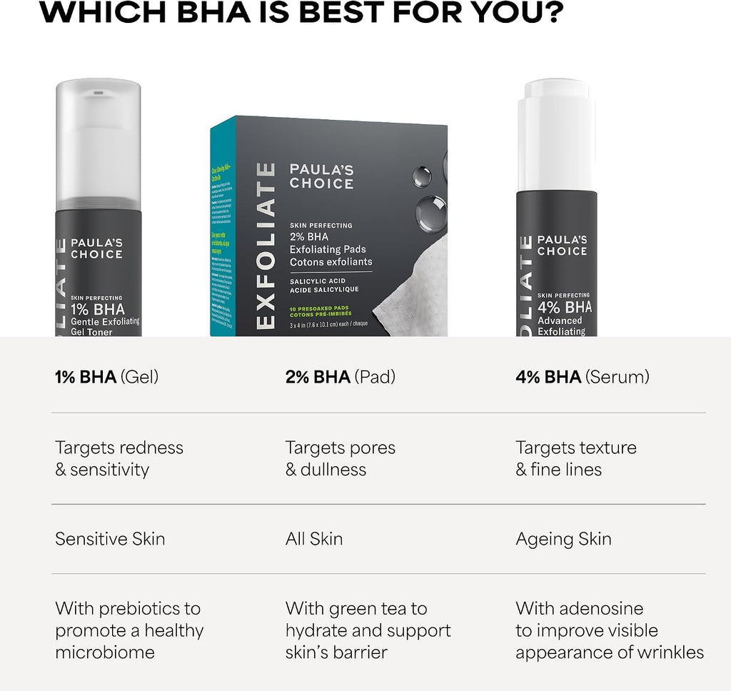 Paula's Choice SKIN PERFECTING 2% BHA Liquid Exfoliant, 30 mL, Travel Size