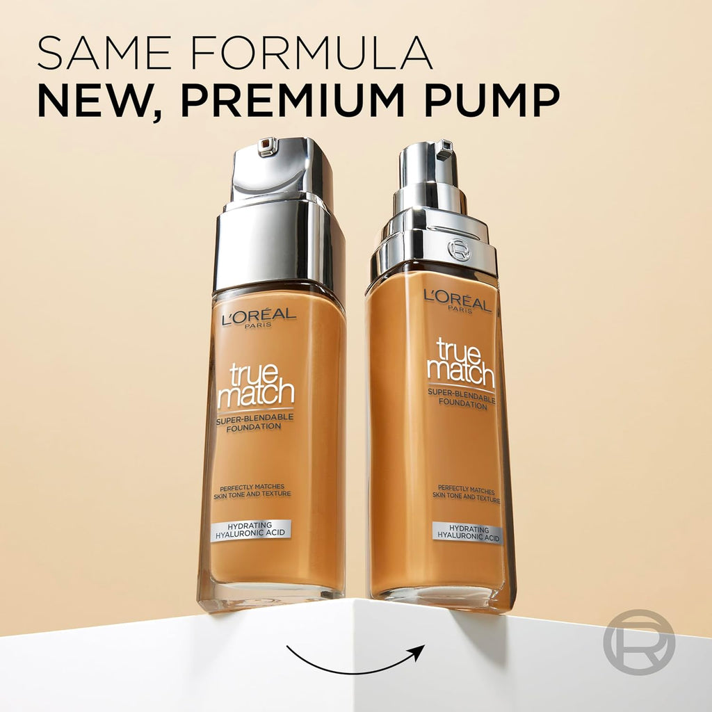 L'Oréal Paris, Liquid Foundation, Hydrating & Evening, True Match, 30 ml, Shade: 2N Vanilla