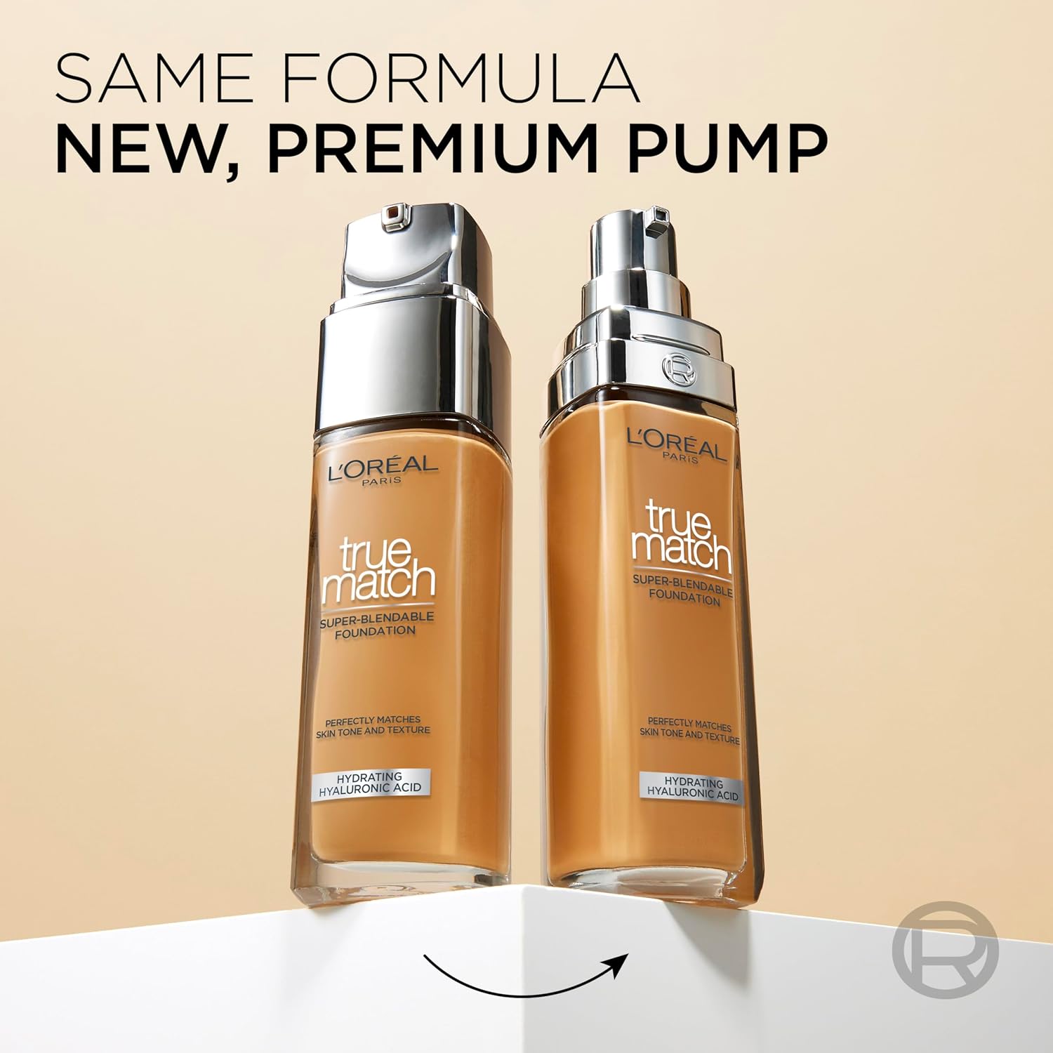 L'Oréal Paris, Liquid Foundation, Hydrating & Evening, True Match, 30 ml, Shade: 2N Vanilla