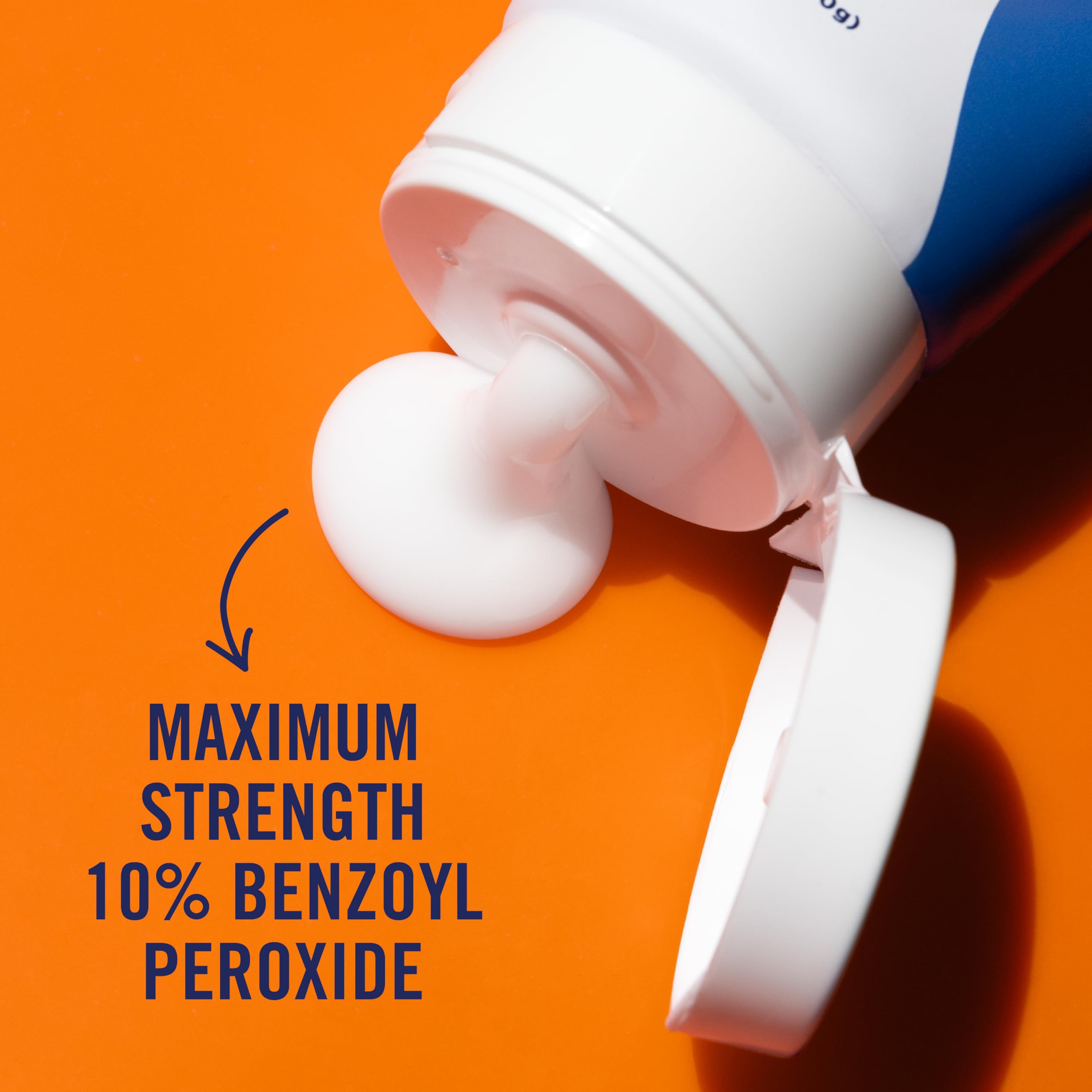 PanOxyl 10% Benzoyl Peroxide Acne Foaming Wash, Maximum Strength, Daily Acne-Fighting Face and Body Cleanser, Face Wash to Clear, Treat and Prevent Acne Pimples and Stubborn Breakouts, 5.5 Oz Tube